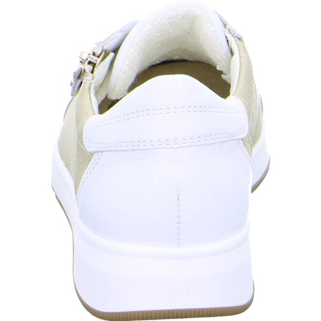 Scarpe Da Ginnastica Ara Pizzo-ups Rom Platinum Donna Bianche | ARA784OFX