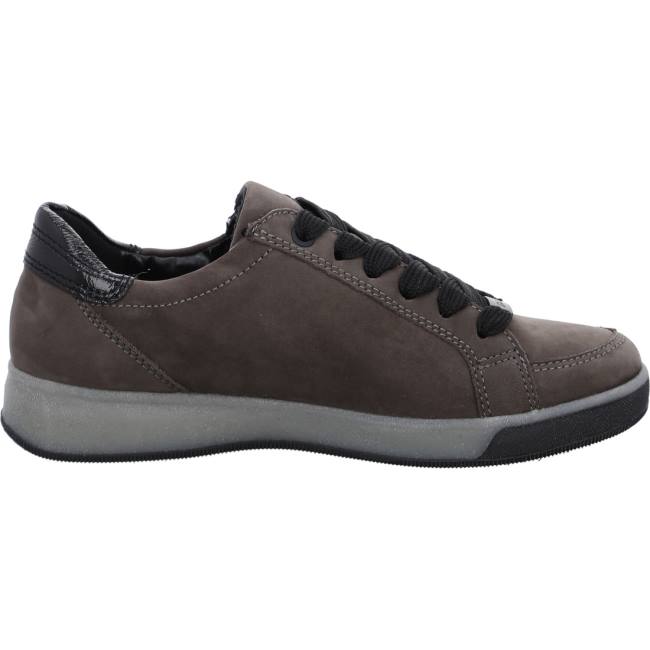 Scarpe Da Ginnastica Ara Pizzo-ups Rom Strada Donna Grigie | ARA289VIS