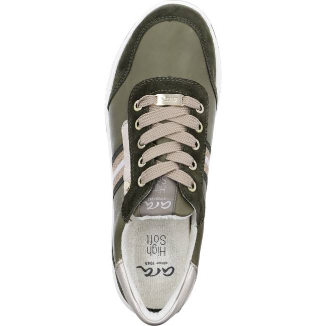 Scarpe Da Ginnastica Ara Pizzo-ups Sapporo Forest Donna Verdi | ARA062CJQ
