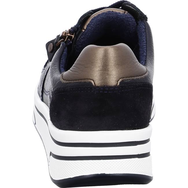 Scarpe Da Ginnastica Ara Pizzo-ups Sapporo Donna Blu | ARA247IWC
