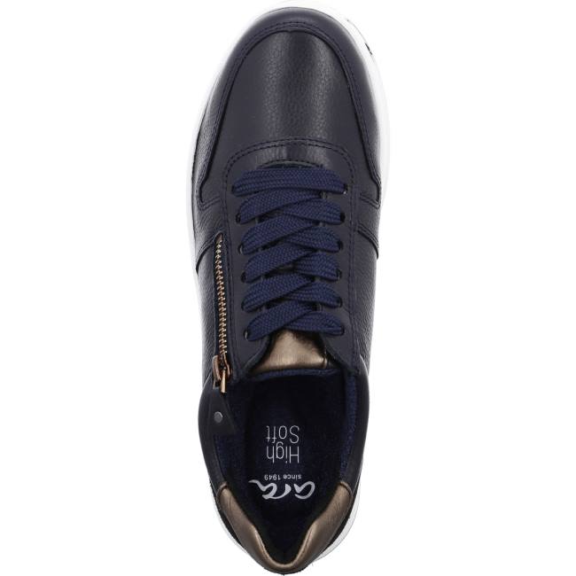 Scarpe Da Ginnastica Ara Pizzo-ups Sapporo Donna Blu | ARA247IWC