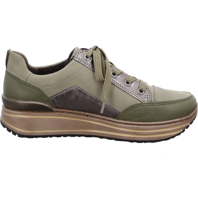 Scarpe Da Ginnastica Ara Pizzo-ups Sapporo Oliv Donna Verdi | ARA428AMR