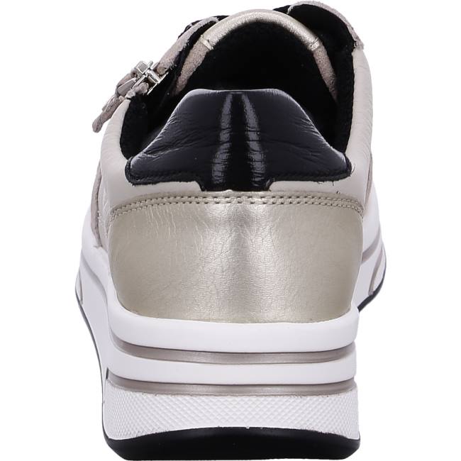 Scarpe Da Ginnastica Ara Pizzo-ups Sapporo Donna Beige | ARA583XYU