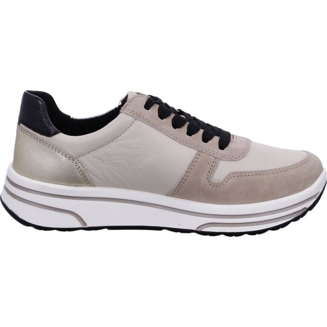Scarpe Da Ginnastica Ara Pizzo-ups Sapporo Donna Beige | ARA583XYU