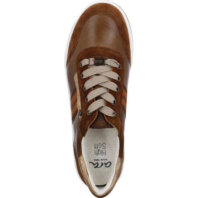 Scarpe Da Ginnastica Ara Pizzo-ups Sapporo Nuts Donna Marroni | ARA584KSI