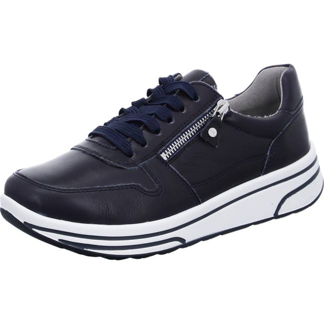 Scarpe Da Ginnastica Ara Pizzo-ups Sapporo Donna Blu | ARA908TUB