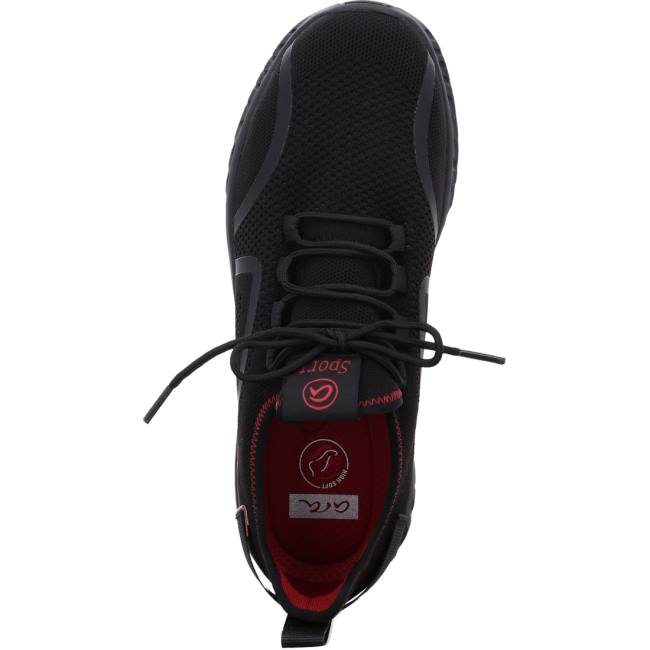 Scarpe Da Ginnastica Ara San Diego Uomo Nere | ARA541QBH