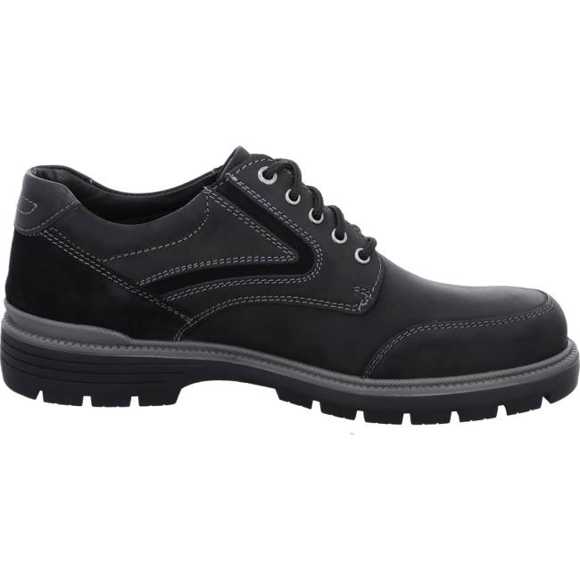 Scarpe Stringate Ara Alonso Uomo Nere | ARA461NOT