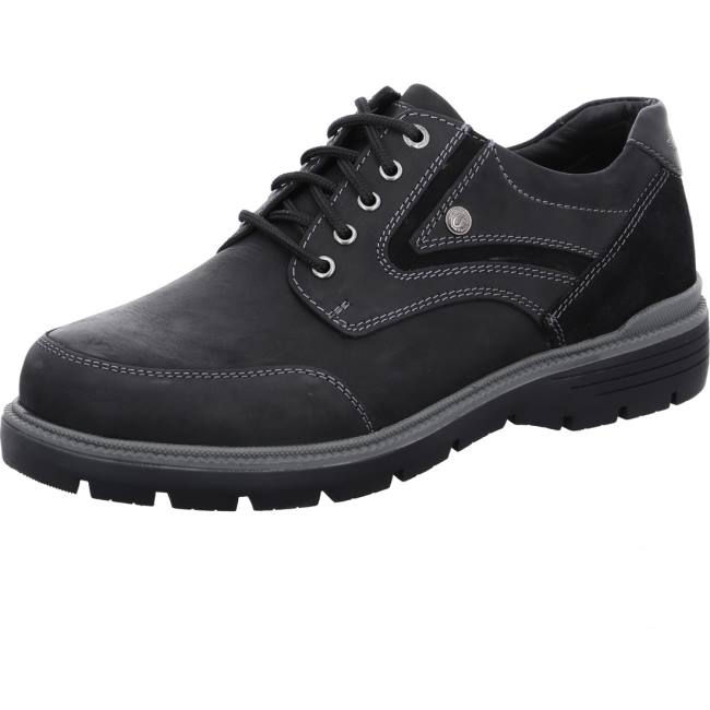 Scarpe Stringate Ara Alonso Uomo Nere | ARA461NOT