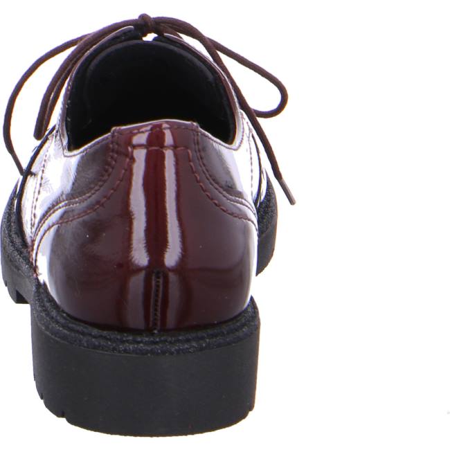 Scarpe Stringate Ara Manchester Donna Rosse | ARA251VXK