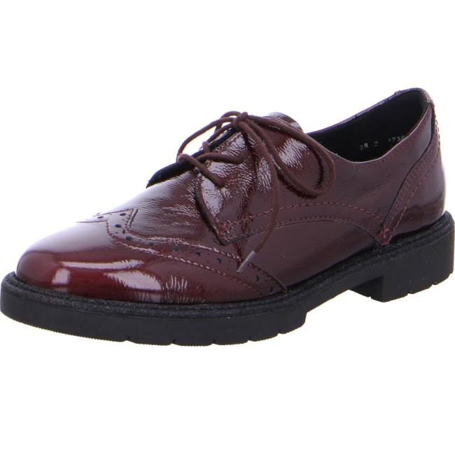 Scarpe Stringate Ara Manchester Donna Rosse | ARA251VXK