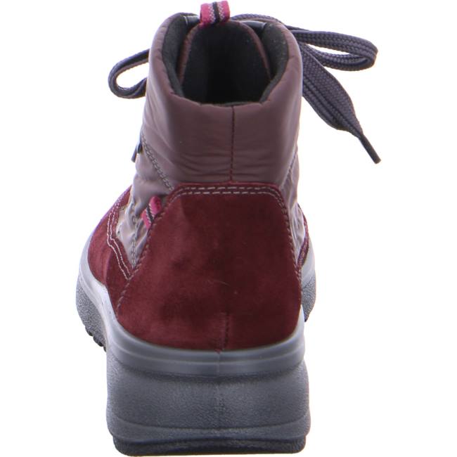 Stivali Ara Ankle Aspen Donna Rosse | ARA236GCY