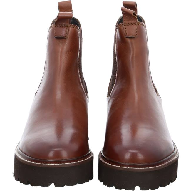 Stivali Ara Ankle Bologna Cognac Donna Marroni | ARA653TWV