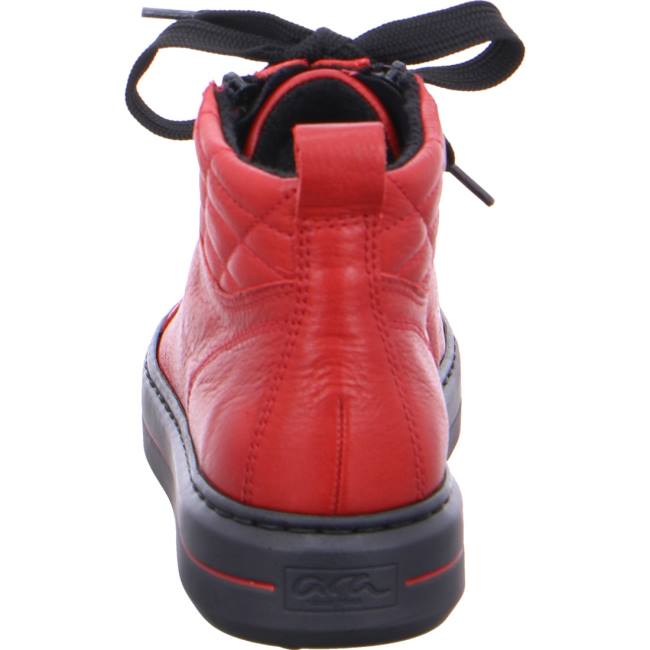 Stivali Ara Ankle Courtyard Donna Rosse | ARA250YQM