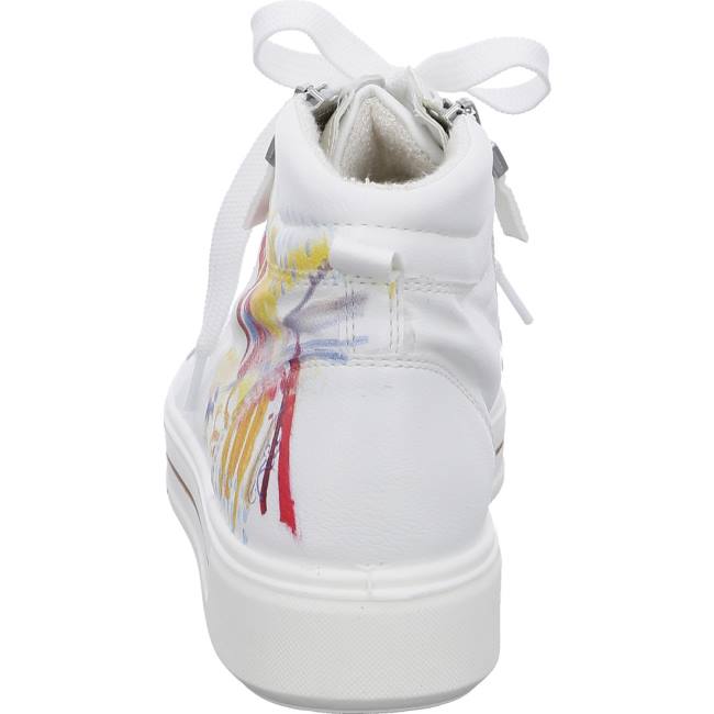 Stivali Ara Ankle Courtyard Multi Donna Bianche | ARA695PXI