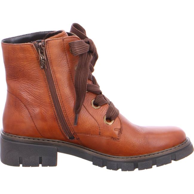 Stivali Ara Ankle Dover Cognac Donna Marroni | ARA094HOP