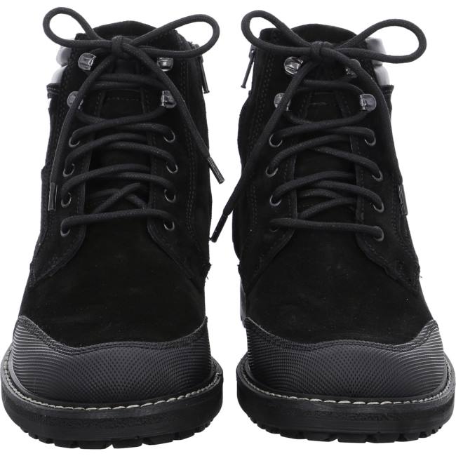 Stivali Ara Ankle Frederik Uomo Nere | ARA217PTW