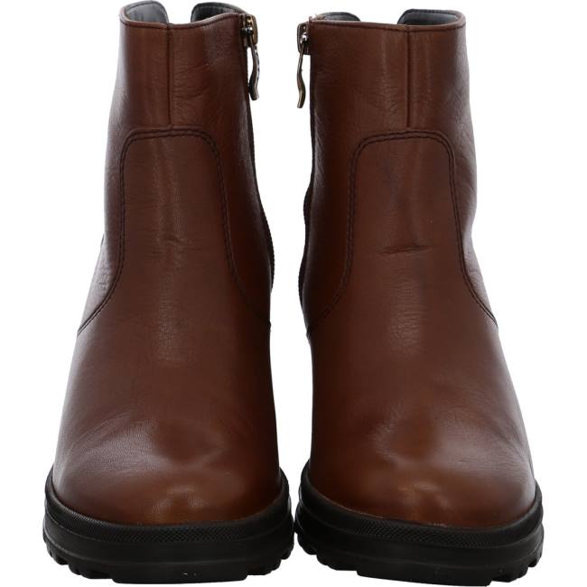 Stivali Ara Ankle Mantova Cognac Donna Marroni | ARA415KNW