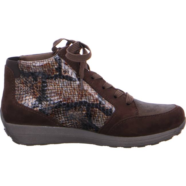 Stivali Ara Ankle Merano Donna Marroni | ARA703UHC