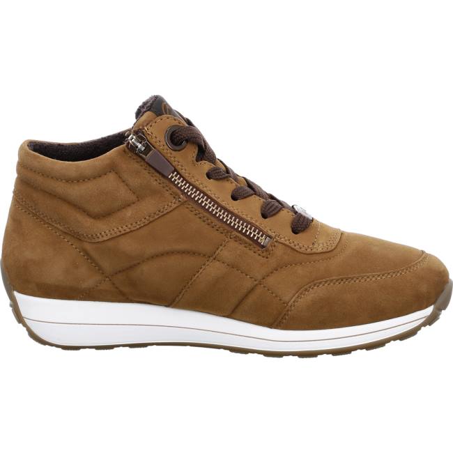 Stivali Ara Ankle Osaka Whisky Donna Marroni | ARA321CEO