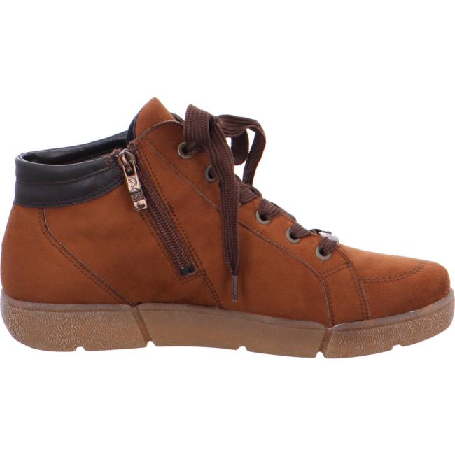 Stivali Ara Ankle Rom Cognac Donna Marroni | ARA835PQR