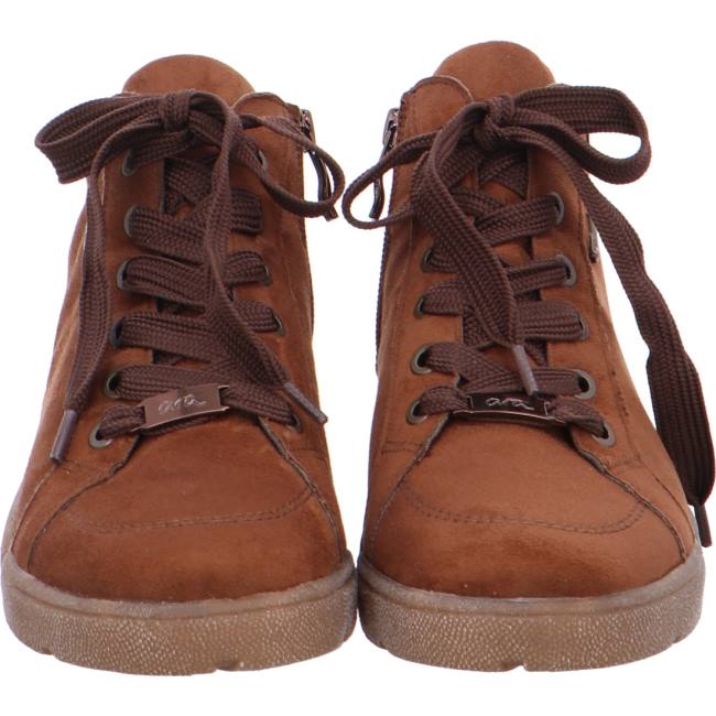 Stivali Ara Ankle Rom Cognac Donna Marroni | ARA835PQR